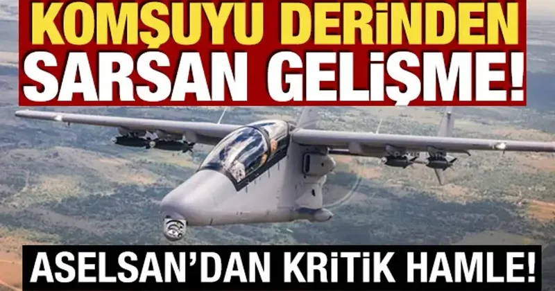 Komşuyu derinden sarsan gelişme! Aselsan dan kritik hamle