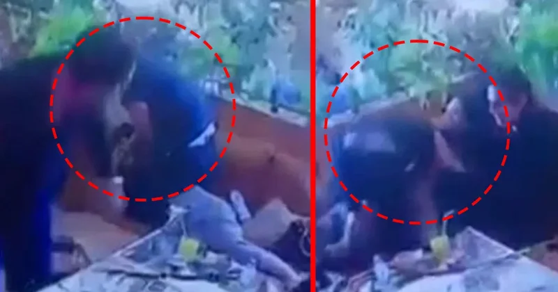 Konya’daki dehşetin görüntüleri ortaya çıktı! Arkadaş buluşması kanlı bitti: Kuzeni Rüya’yı herkesin gözü önünde vahşice bıçakladı!