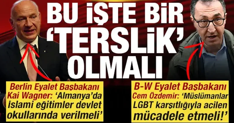 Bu işte bir terslik olmalı: Wegner ve Özdemir in İslamiyet e bakışları şaşırtıcı