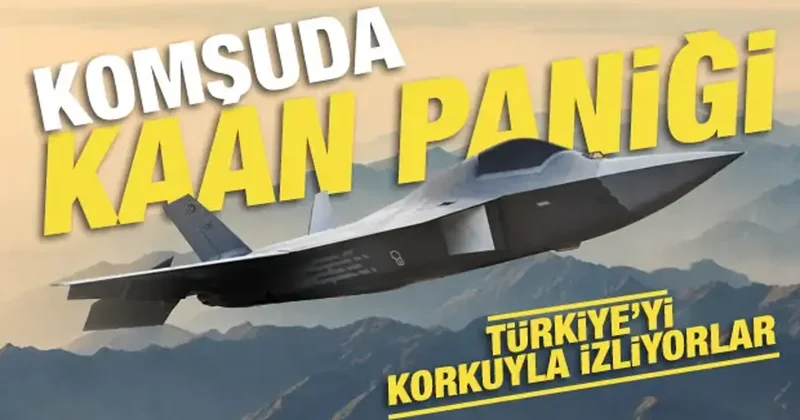 Atina da KAAN paniği: Yunanistan Türk hava gücünün dönüşümünü korkuyla izliyor