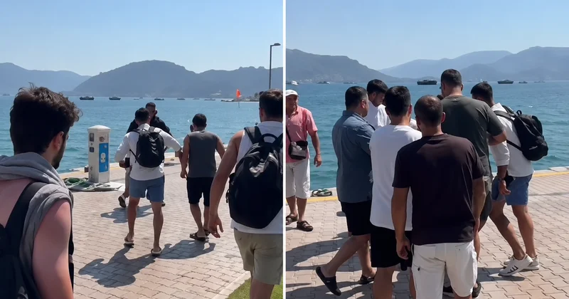 Marmaris’te tur teknesi kaptanı müşterisine bıçakla saldırdı: Facia son anda önlendi