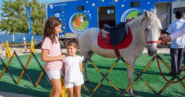 Didim Belediyesi çocuklar pony club etkinliği ile buluşturdu Aydın Haberleri Habertürk Yerel Haberler
