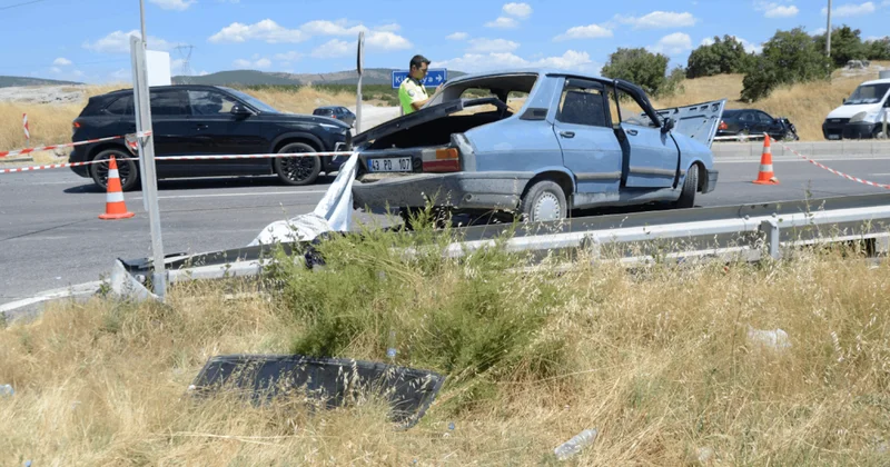 Kütahya Tavşanlı da feci kaza: İki otomobil çarpıştı, 1 ölü, 4 yaralı Sözcü Gazetesi