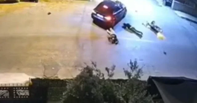 Kan donduran kaza: Çarptığı yaralıları otomobiliyle ezerek kaçtı Mersin deki o dehşet anları kamerada Mersin Haberleri Habertürk Yerel Haberler