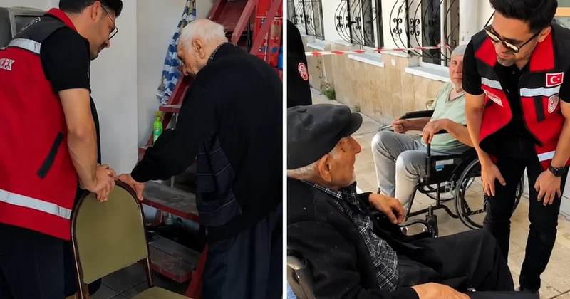 Vali Gökmen Çiçek anında devreye girdi: 40 yıldır çay ocağında yaşayan yaşlı adam sıcak yuvaya kavuştu