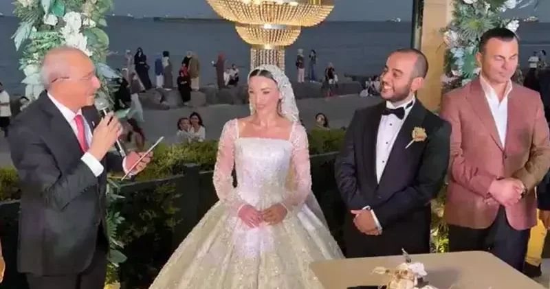 CHP Genel Başkanı Kılıçdaroğlu, Avcılar’da nikah törenine katıldı