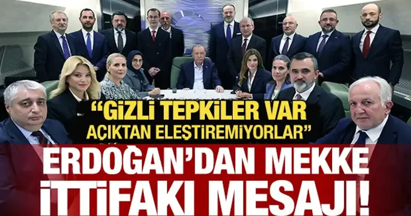 İstanbul daki kritik toplantı sonrası Erdoğan dan net mesaj: Güçlenerek devam edeceğiz