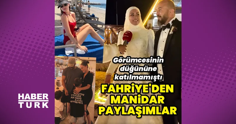 Görümcesinin düğününe katılmayan Fahriye Evcen den manidar paylaşımlar Son dakika magazin haberleri