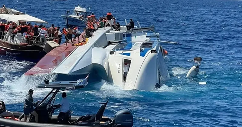Girne de batan geminin enkazına ulaşıldı!