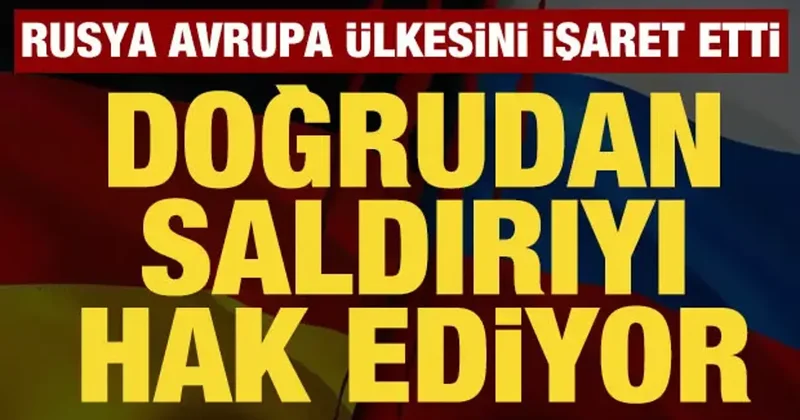 Rusya, Almanya yı işaret etti: Doğrudan saldırıyı hak ediyor