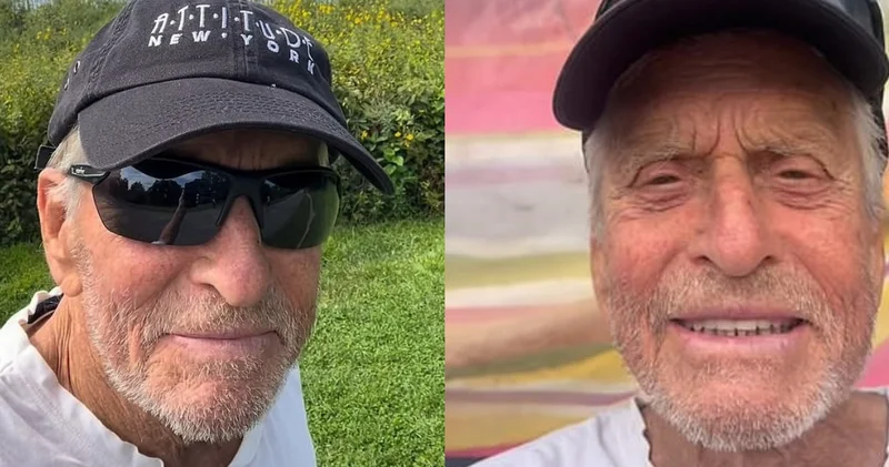 Michael Douglas: 82 yaş için fena değilim