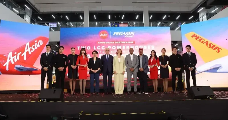 Pegasus ve AirAsia X’ten İstanbul Kuala Lumpur hattında iş birliği