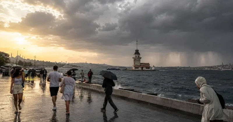 AKOM tarih verdi: İstanbul a gök gürültülü sağanak geliyor Sözcü Gazetesi