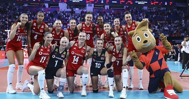 A Milli Kadın Voleybol Takımı, çeyrek finalde Almanya ile karşılaşacak