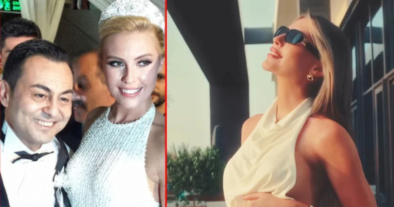 Serdar Ortaç ın eski eşi Chloe Loughnan, hamile olduğunu duyurdu