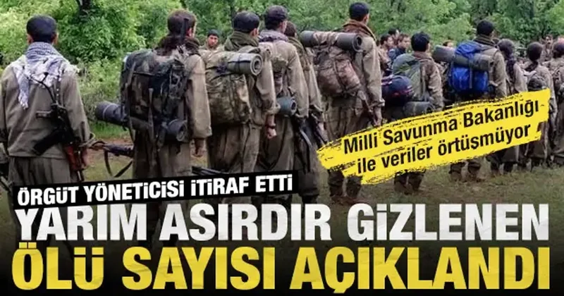 Fesih kararı alan PKK dan şok itiraf: Yıllarca gizlenen ölümlerin sayısını açıkladılar!