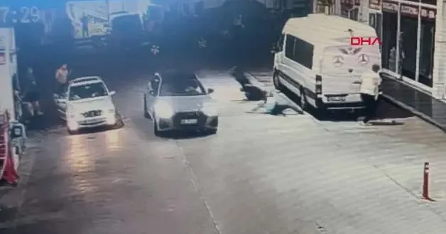 Edirne deki feci anların görüntüsü ortaya çıktı: İki kişiyi böyle ezip kaçmış!