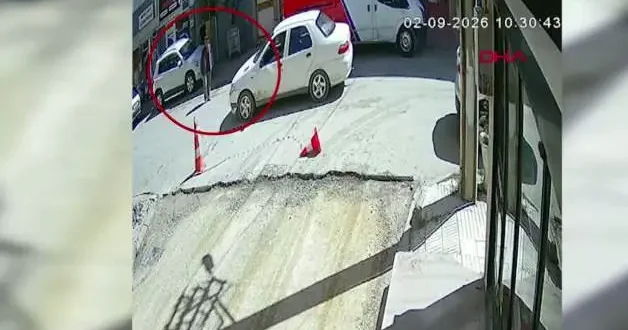 Çorum da geri manevra yapan minibüs yayayı ezdi