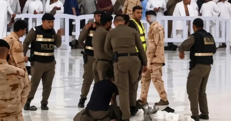 Mescid i Haram da canlı bomba paniği! Şüpheli gözaltına alındı