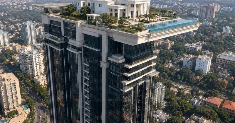 122 metre yükseğe saray kurdu! Daha oturamadan elinden gitti