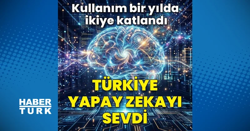 Türkiye yapay zekayı sevdi: Kullanım ikiye katlandı
