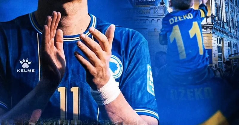 Edin Dzeko dan son dans! Fenerbahçe den paylaşım geldi