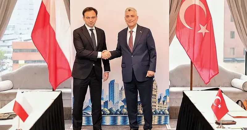 Bakan Bolat, Polonyalı mevkidaşı Domański ile bir araya geldi