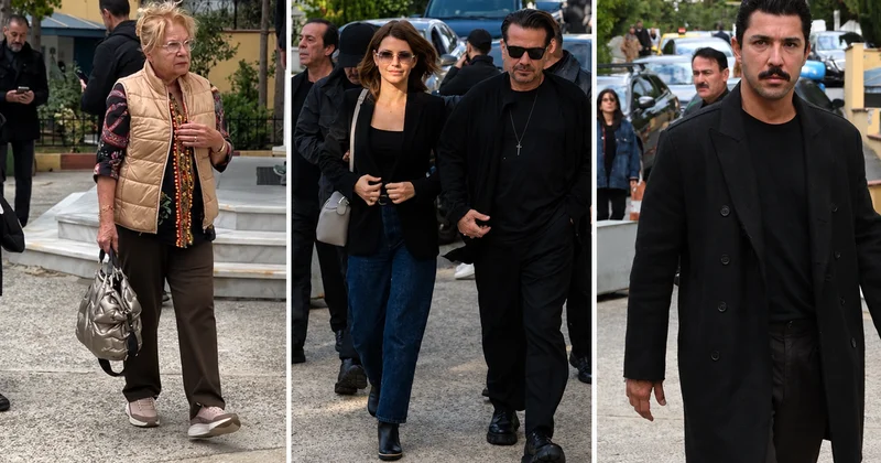 Ünlüleri buluşturan cenaze: Deniz Öztarhan son yolculuğuna uğurlandı