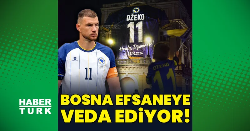 Manchester City, Roma, Inter ve Fenerbahçe formaları giyen Edin Dzeko Bosna Hersek Milli Takımı na veda ediyor!