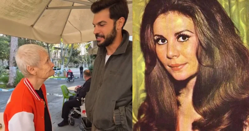 Tolga Mendi, Darülaceze de Sevgi Can Danlı yı ziyaret etti