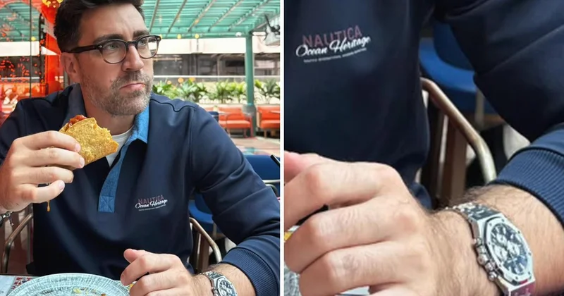 Çağlar Ertuğrul’un kolundaki saatin fiyatı şaşırttı: Tam bir servet