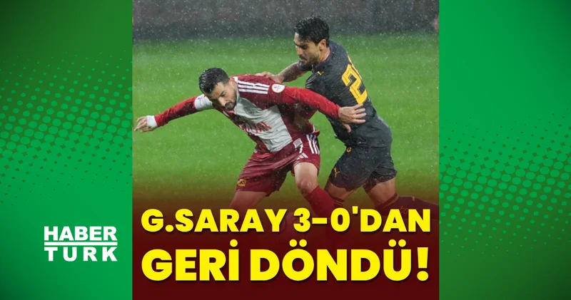 Pendikspor Galatasaray MAÇ SONUCU İşte Pendikspor Galatasaray maçı özeti ve golleri (Hazırlık maçı)