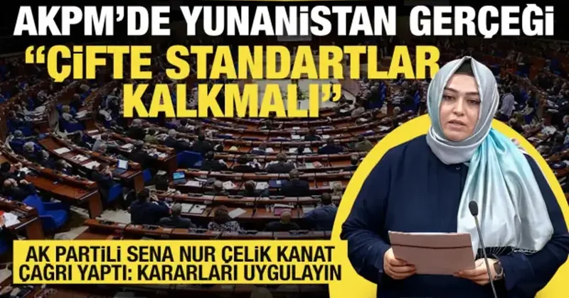 Sena Nur Çelik Kanat’tan Batı Trakya Türkleri için Avrupa ya çifte standart tepkisi