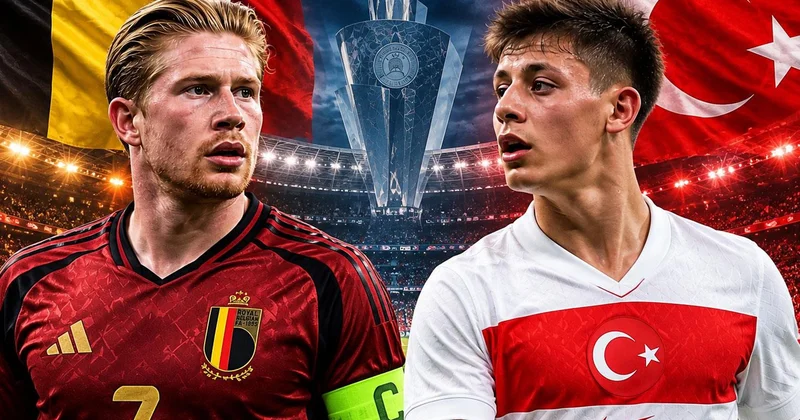 Belçika Türkiye maçında 11 ler belli oldu! Montella dan sürpriz tercihler