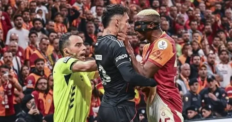 Emirhan Osimhen pozisyonunun yazışmaları: Kırmızı kart ama vermedi hakemimiz!