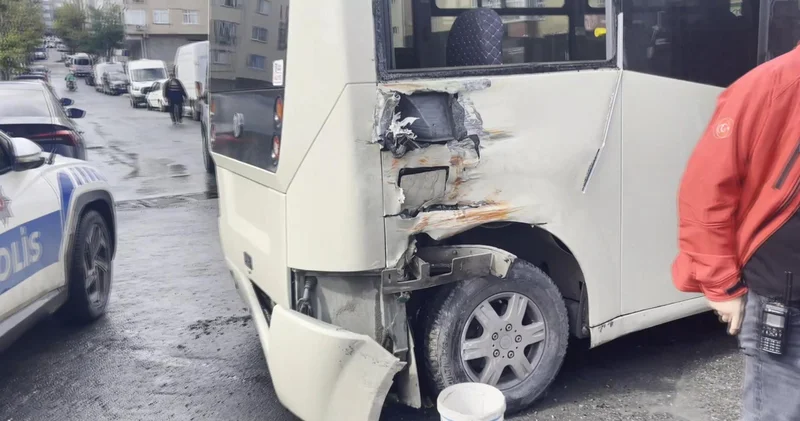 Son dakika haberler: İstanbul Güngören de tramvay, minibüse çarptı: yaralılar var Son dakika haberleri