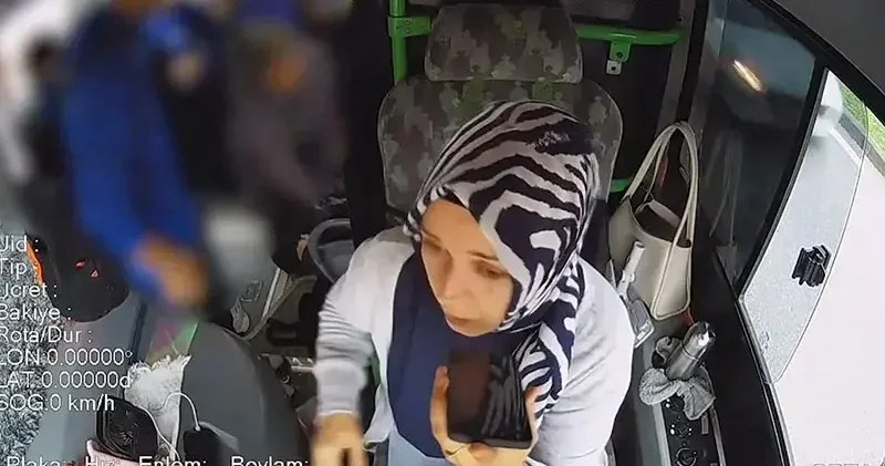 Otobüste fenalaşan yolcusunun yardımına koştu