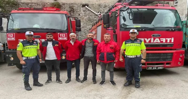 Gümüşhane de trafik güvenliği için eğitim verildi