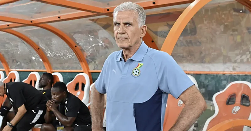 Gana da Carlos Queiroz dönemi sona erdi!