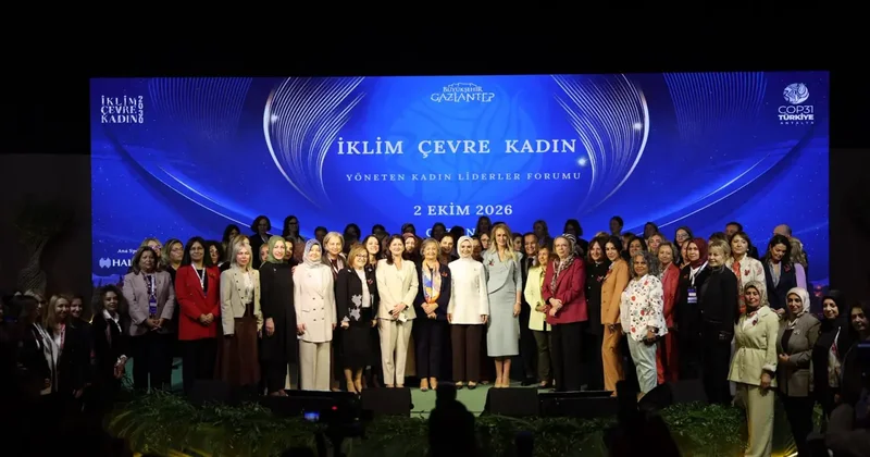 Gaziantep te COP31 öncesi önemli buluşma: Kadın liderler iklim için yol haritası oluşturdu
