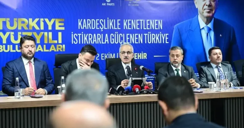 Uraloğlu Nevşehir’de müjdeyi duyurdu: Çerkezköy Kapıkule Hızlı Tren Hattı için tarih verdi