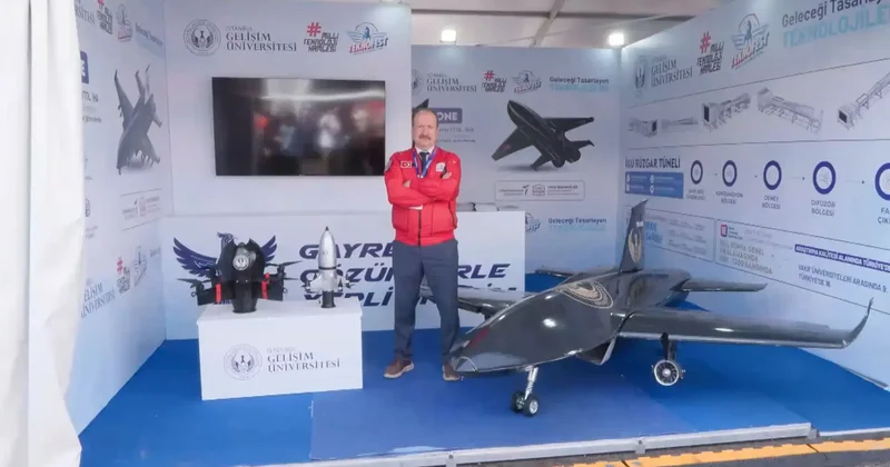 İstanbul Gelişim Üniversitesi nin JetDrone u TEKNOFEST’TE ilgi odağı oldu