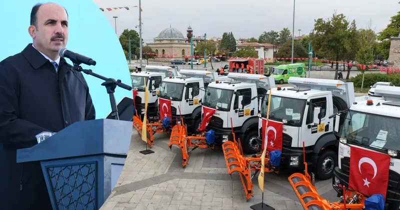 Konya ya 54 yeni araç: Toplam bedelleri 419 milyon lira