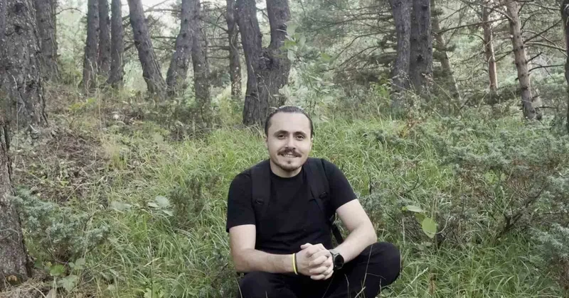 Hafik te sisli dağda ormanın hayaleti ile karşılaştı! Vaşak kameraya böyle yansıdı