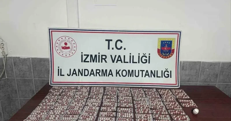 İzmir’de jandarmadan uyuşturucu operasyonu