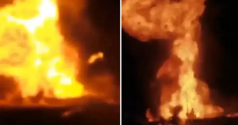 İran da LPG tesisi havaya uçtu Sözcü Gazetesi