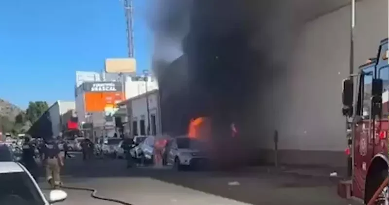 Meksika da yangın: 23 ölü,11 yaralı