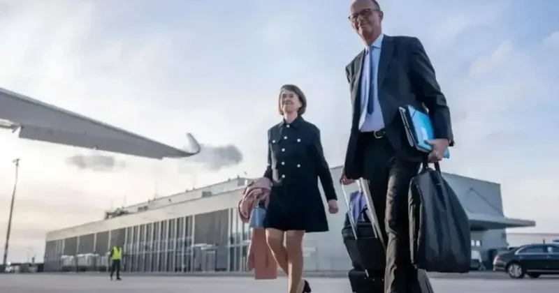 Merz in bavulunu taşıması AKP lilere dert oldu Sözcü Gazetesi