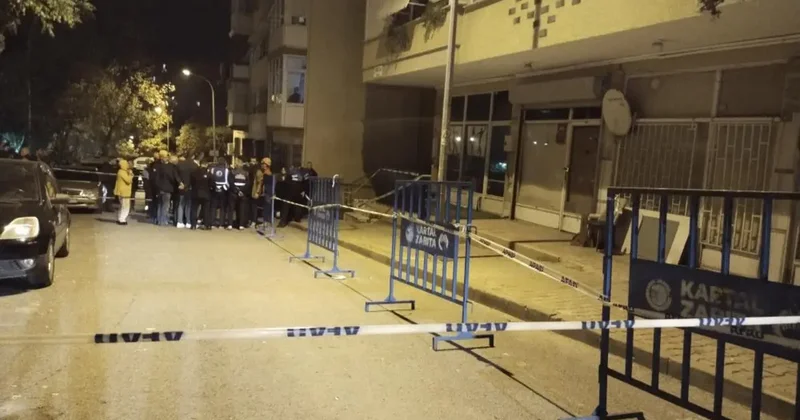 Kartal’da binanın kolonlarında çatlaklar oluştu: Bina tahliye edildi