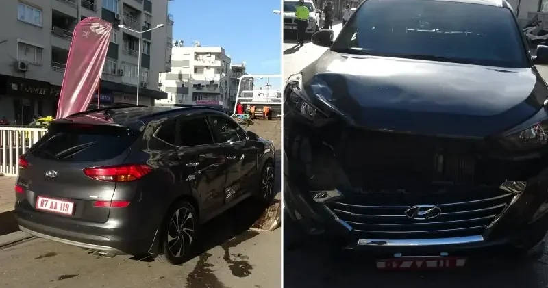 Muratpaşa Kaymakamı İhsan Kara trafik kazası geçirdi Antalya Haberleri